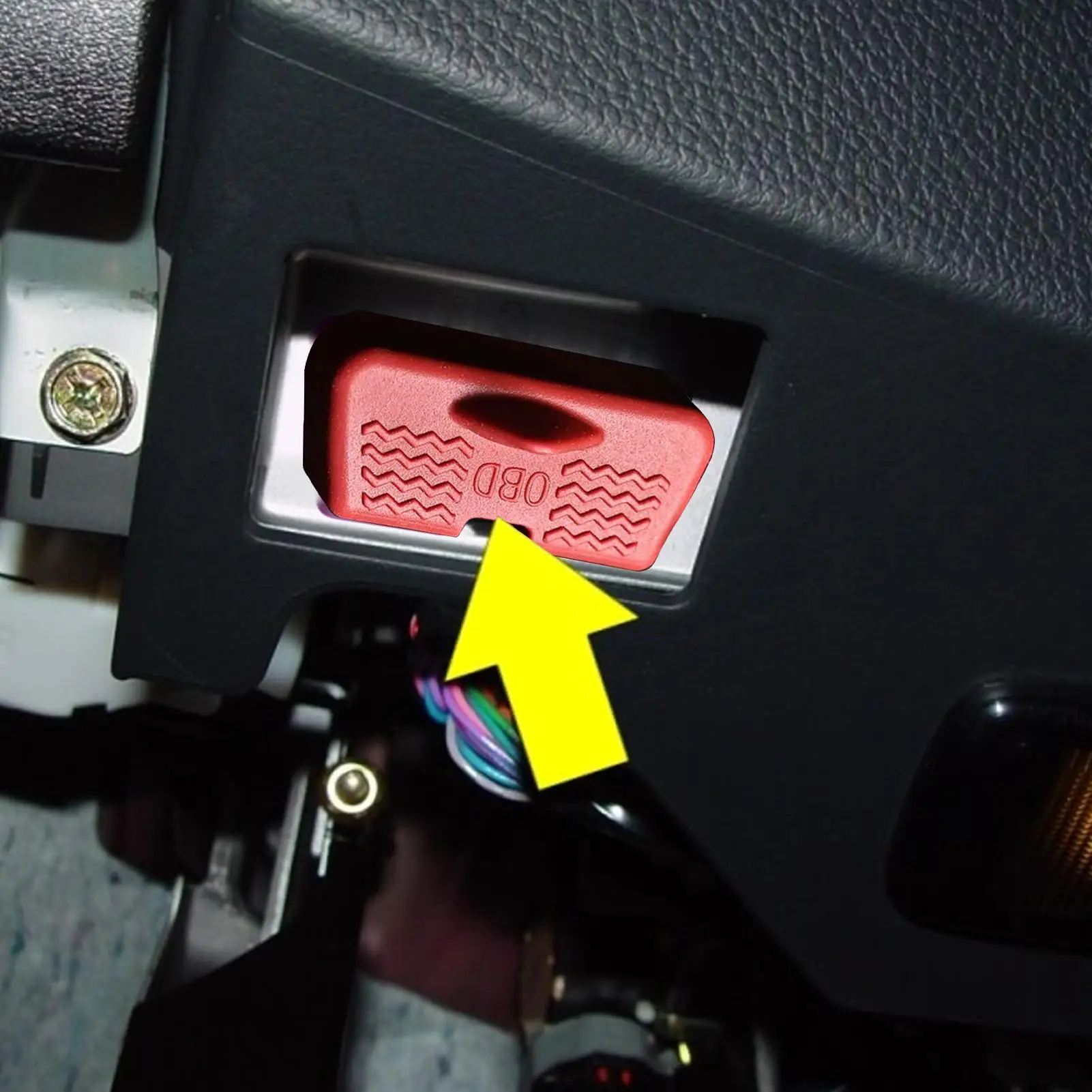 OBD Port Protector For Cars Universal Silicone Waterproof Auto Accessories Car OBD Interface Cover For SUV RV Vehicle Trip