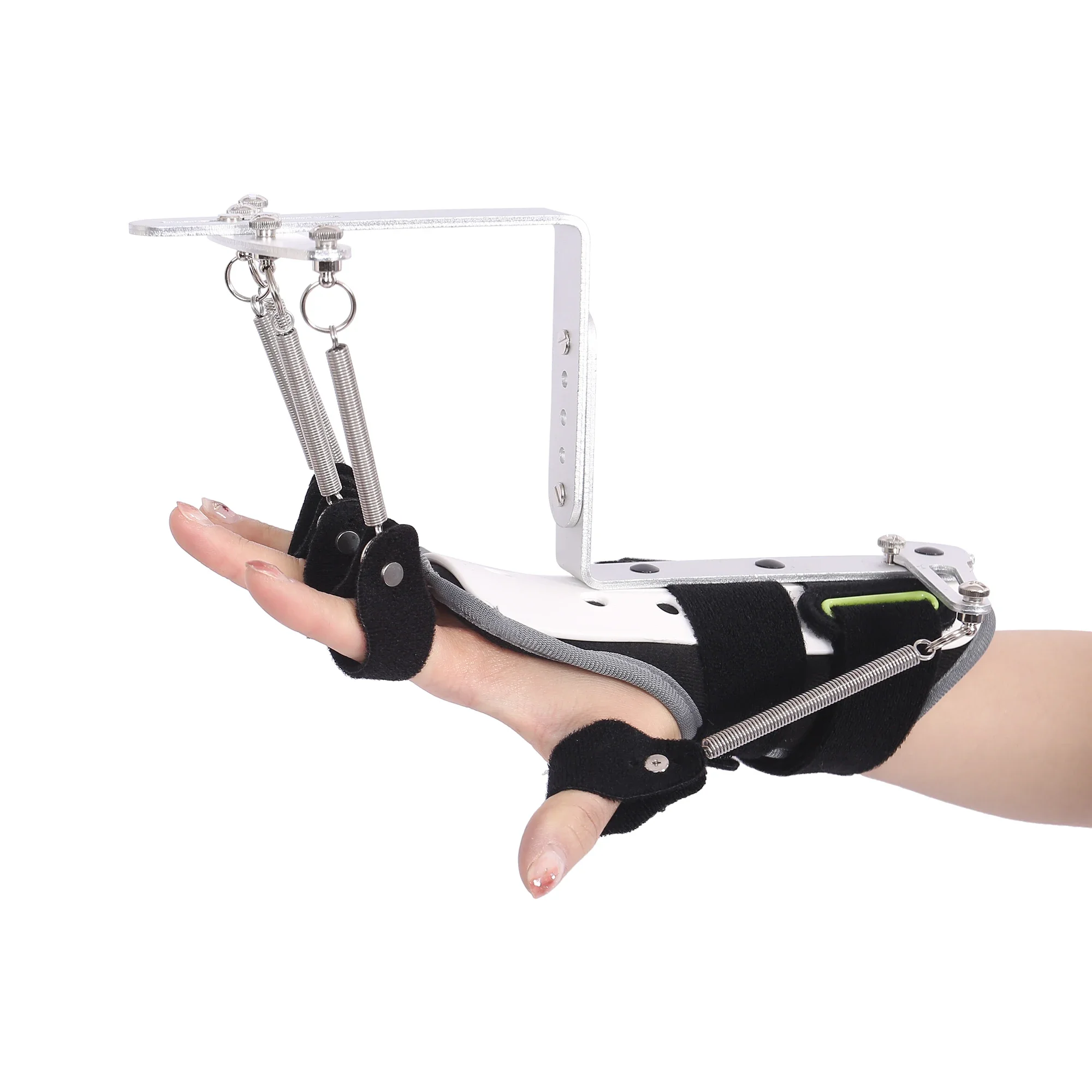 Adjustable Hand Strengthener Cushion Orthotics Training Device Hand Rehabilitation Impact Hemiplegia Tendons Exercise Wrist