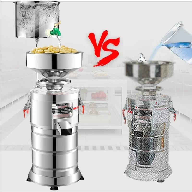 상업용 건강 영양 두유 제조기 전기 펄핑 기계 콩 종자 두부 기계