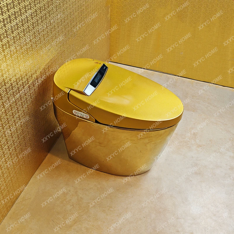 

YX Household gold smart toilet automatic flip integrated no water pressure