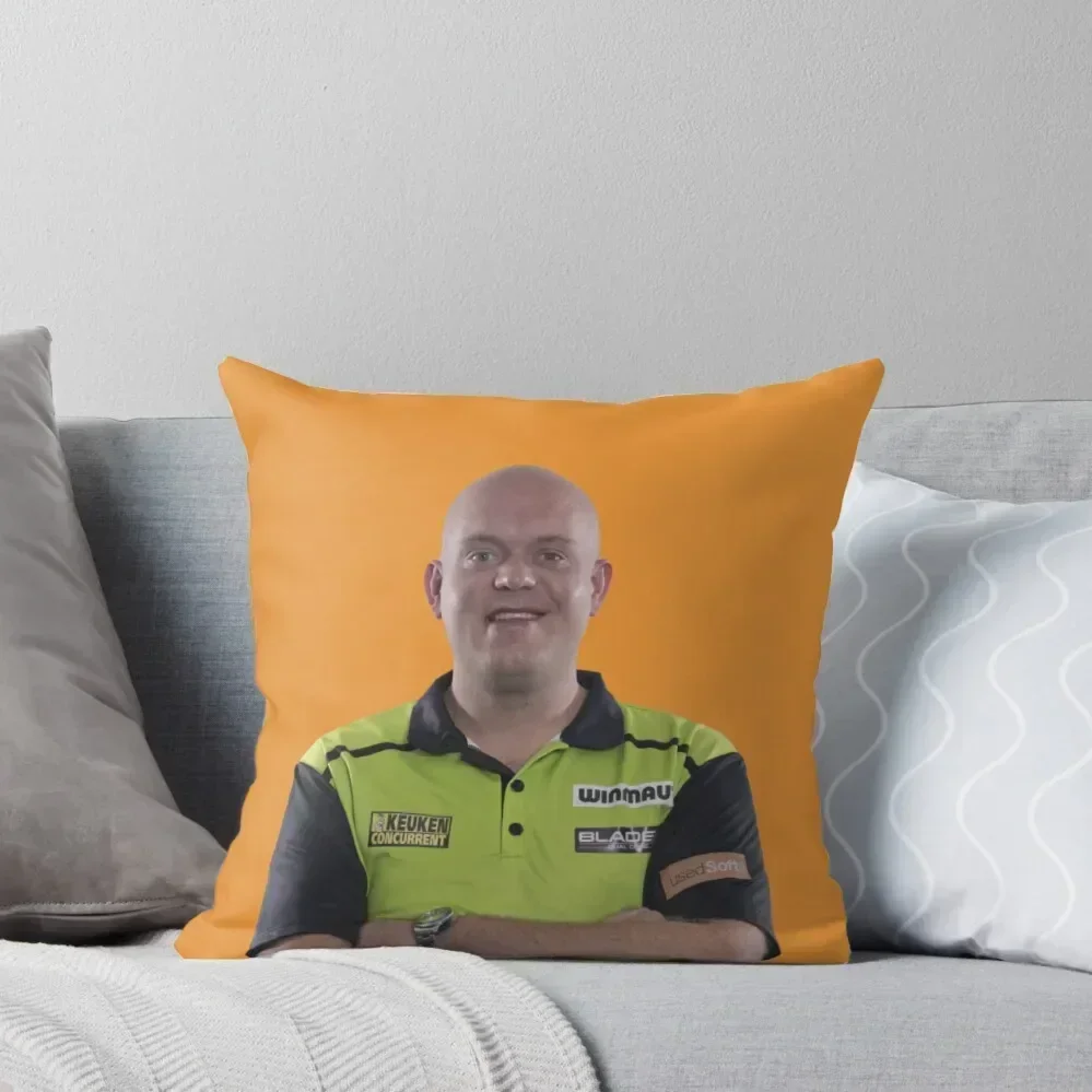 

Michael Van Gerwen Throw Pillow covers for pillows Ornamental Pillow pillow