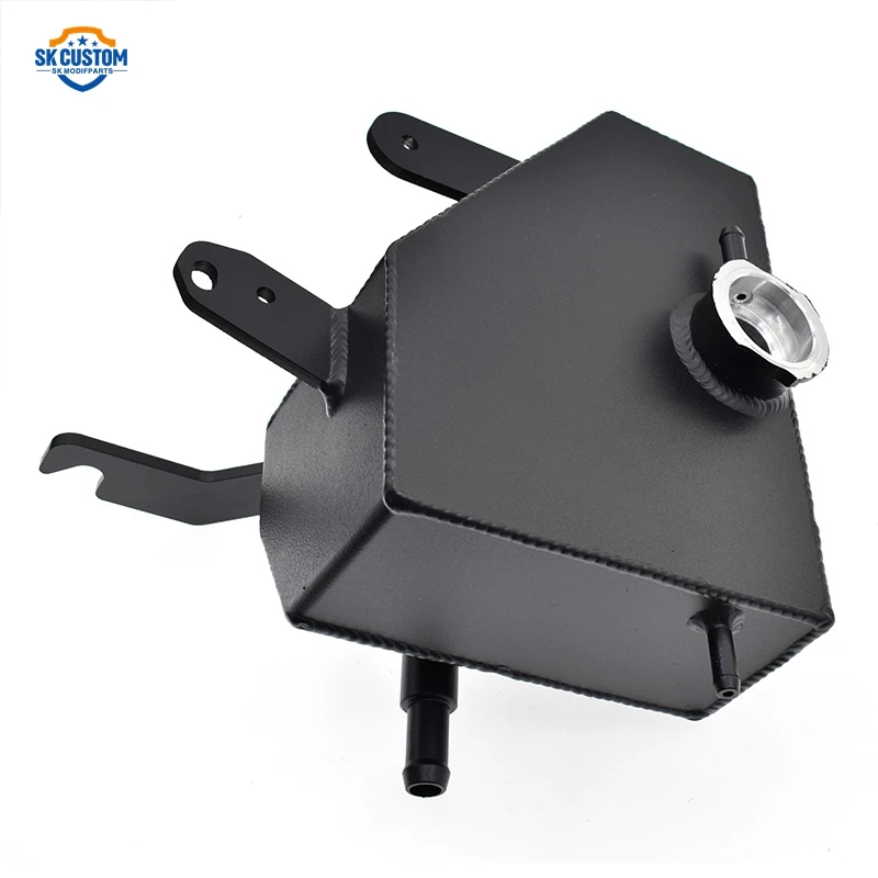 Black Aluminum Coolant Reservoir Tank Expansionn Water Tank for Jeep Grand Cherokee 3.0CRD 2014-2015 55037999AI