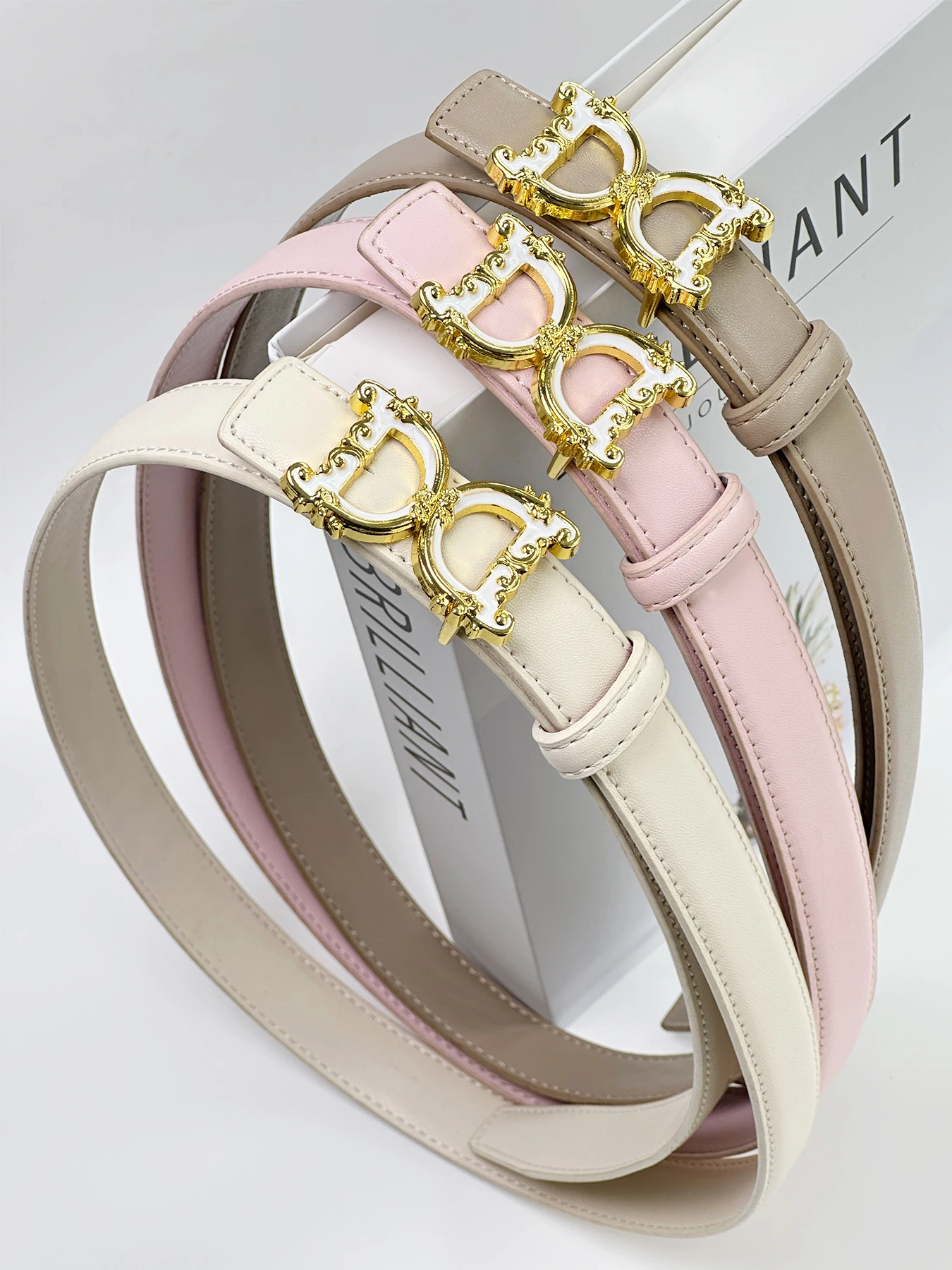 

Новое поступление, женский элегантный пояс с буквенным принтом — роскошный шикарный дизайн, многоцветные варианты для джинсов и брюк, идеальный подарок