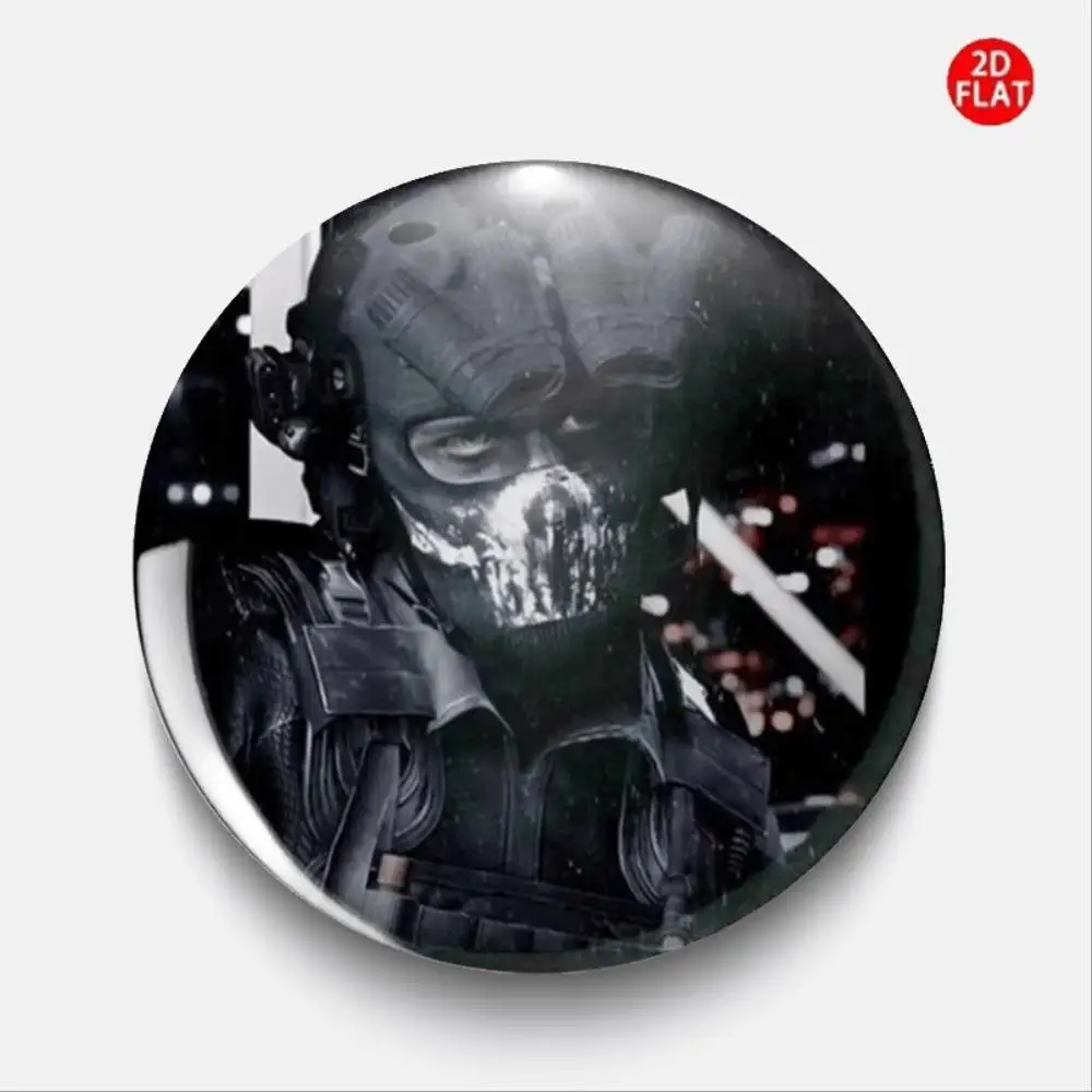 Handsome Overlay Brooch Pin Badge Classic Fashion For Jeans Clothes Backpacks Hats Collectible Gift S