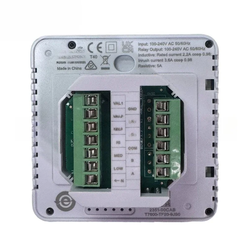

LCD thermostat T7600 networked Modbus communication tube air conditioner panel air conditioner switch