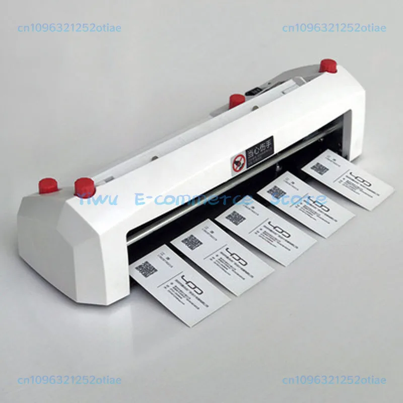 SK316 A4 size electric card cutter 90*54mm card size Heavy-duty fine-tuning electric business card cutting machine.