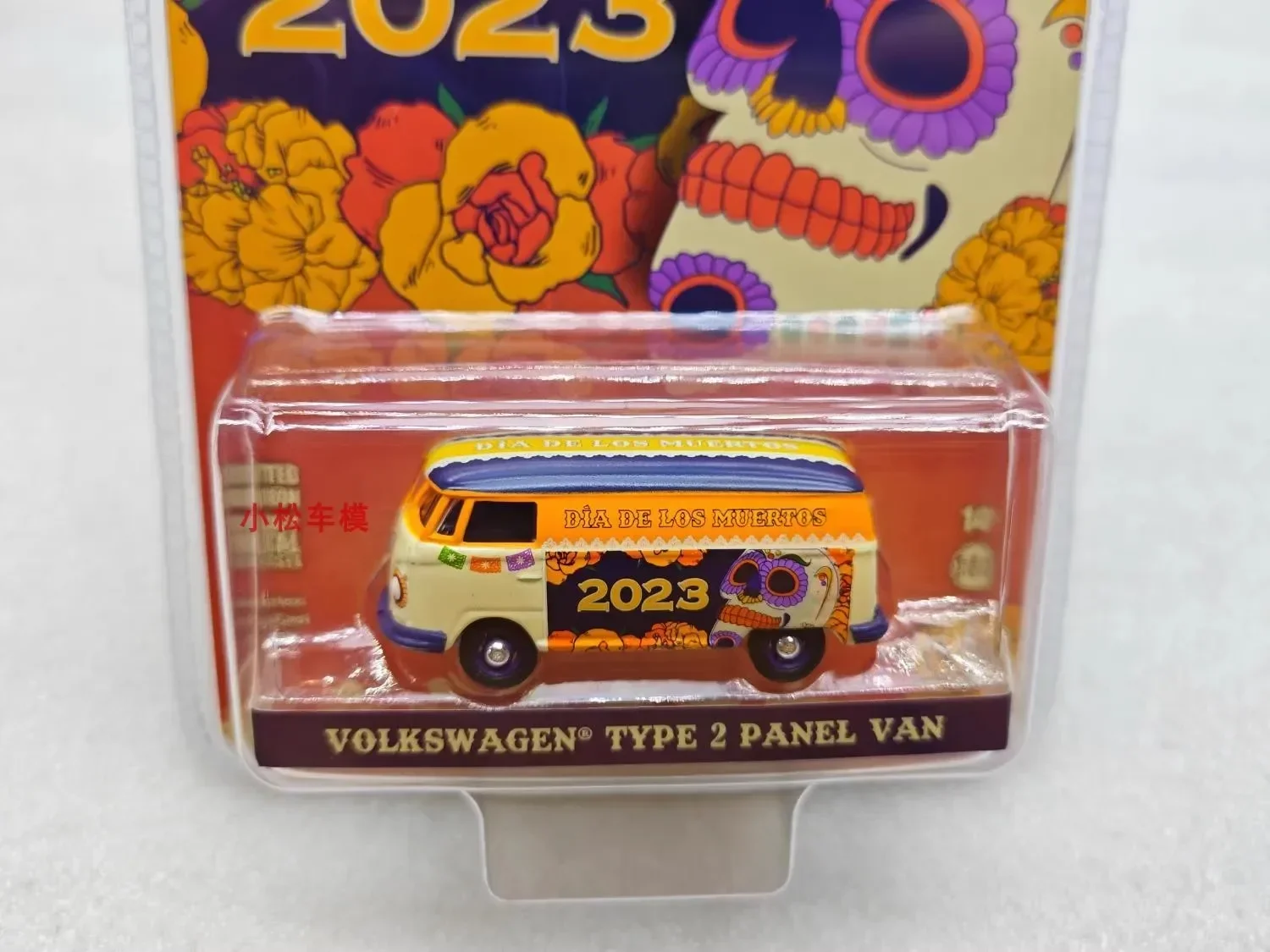 1:64 2023 Volkswagen Type 2 Panel VAN Diecast Metal Alloy Model Car Toys For Gift Collection