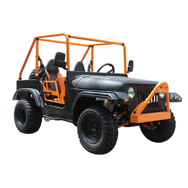 Customized Tiger Wolf Assault Vehicle Jeep Big Bull Beach Vehicle All Terrain Kart Four Wheel Off Road Motorcycle Farmer Vehicle