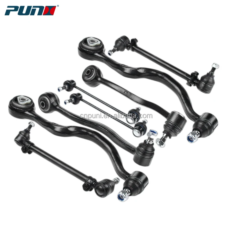 8PCS Auto Suspension parts Front Lower control arm For  BMW 5 E28 E34 525 540i 31121131587 31121141098