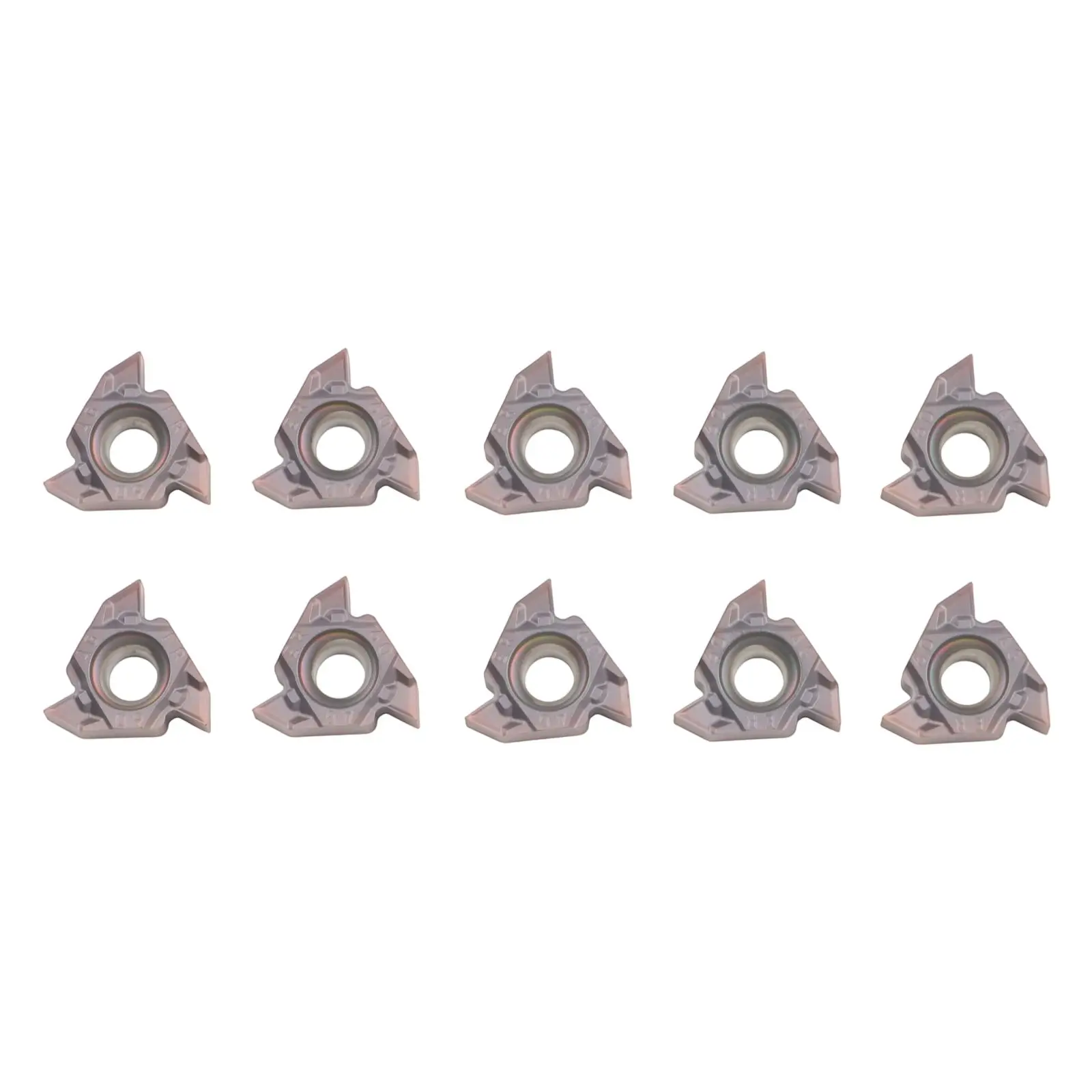 

Threading Inserts 16ERAG60 MMT16ERAG60S Carbide Turning Inserts 10pcs Designed for Metal Cutting and Processing