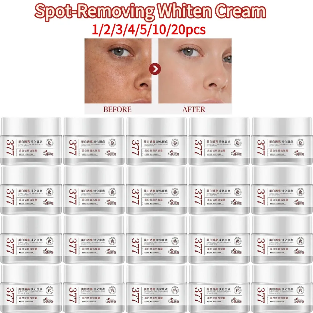 Powerful Spot-Removing Whiten Cream Brighten Skin Fast Eliminates Melanin Pigmentation Korean Face Skin Care Dark Spot Corrector