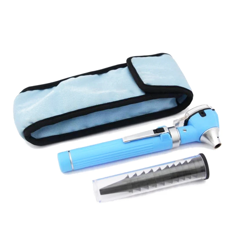 Profissional portátil Medical Ear Care endoscópio, LED Fibra Óptica, otoscópio, endoscópio para otorrinolaringologia, verificação nasal,