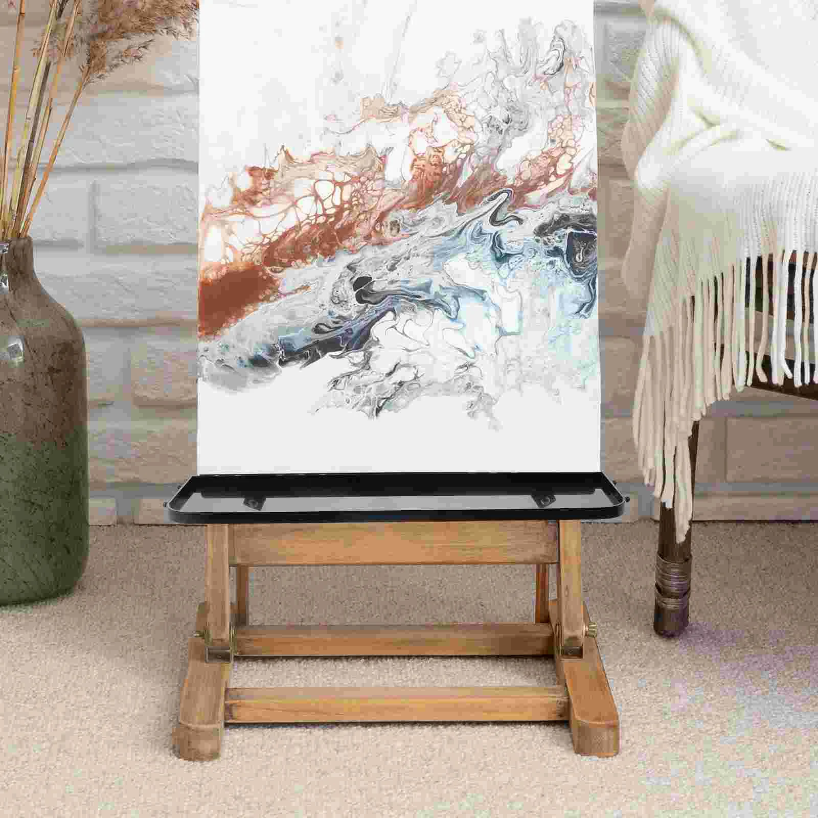 Easel Plate Rack Attachment Replacement Detachable Plastic Paint Trays