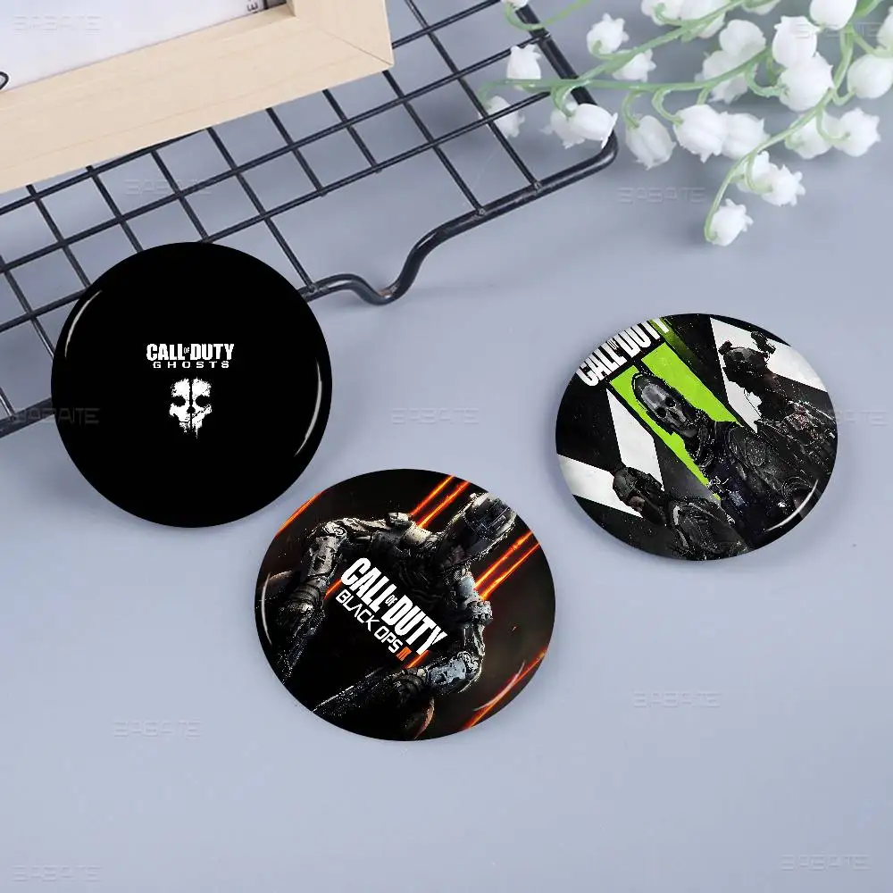 C-Call Of D-Duty Creative Tinplate Soft Button Pins Animal Icon Brooch Lapel Backpack Badge Accessories Pin