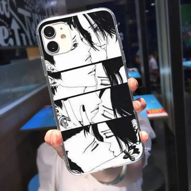 Cartoon Anime Oosaki Nana Phone Cover for iPhone 7 8 Plus XS X XR SE Mini Fundas for iPhone 15 14 12 13 11 Pro Max Phone Cases