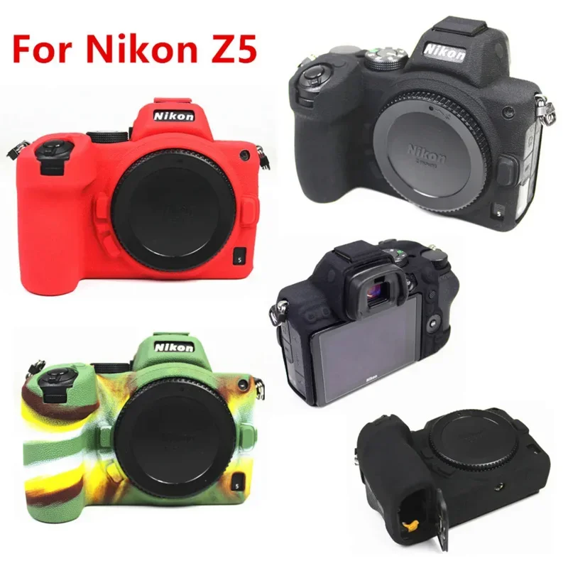 For Nikon Z9 Z50 Z5 Z7 Z6 II z7ii z6ii camera bag body cover protector mirrorless cameras silicone Armor Skin case