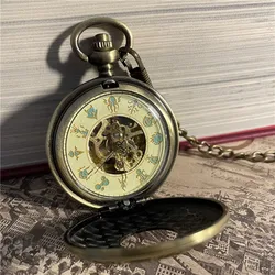 Cthulhu Mythos Young Cthulhu Pocket Watch Mechanical Case Hand-winding Chain