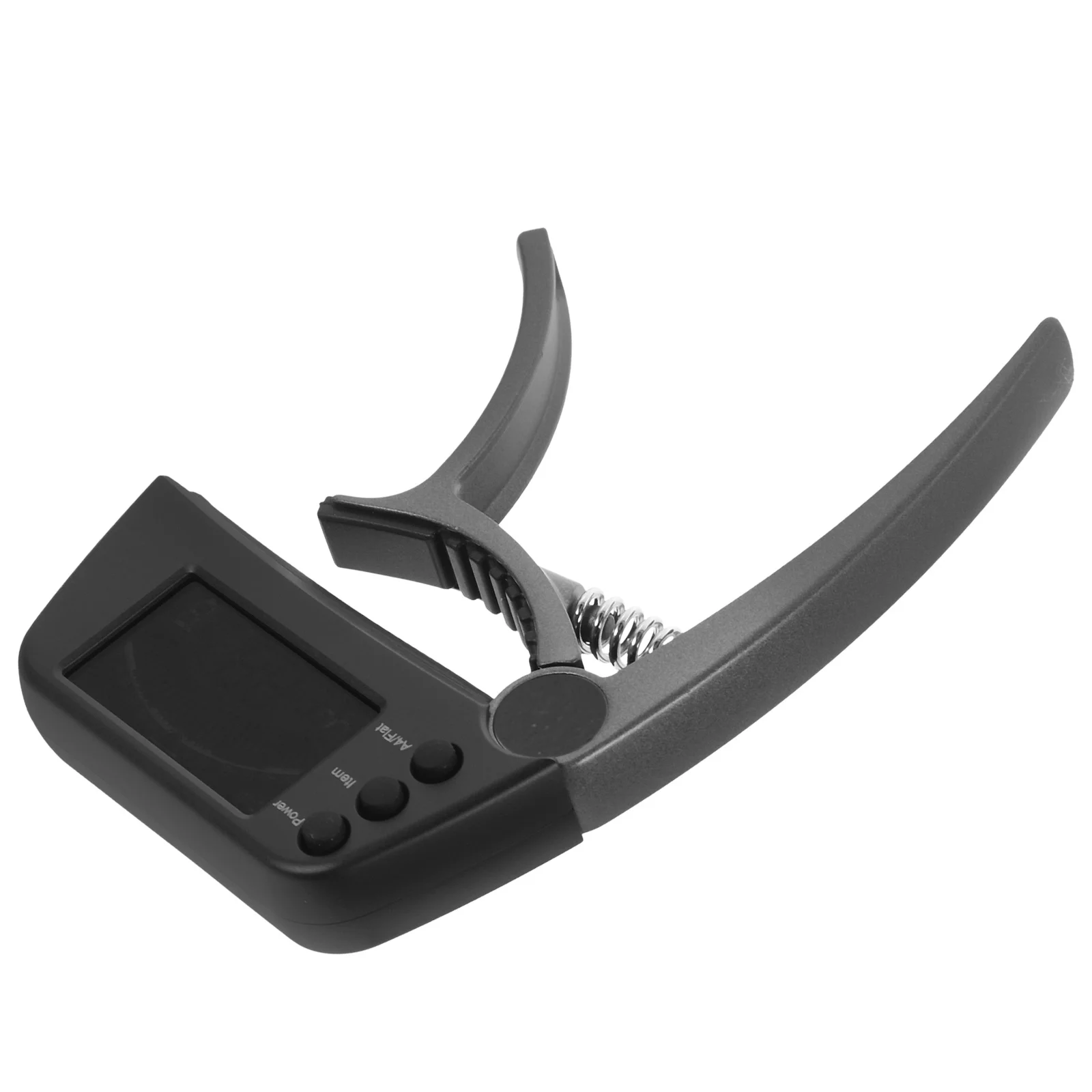 

2-in-1 Clip-on Digital Guitar Tuner Capo Electric Acoustic Bass Ukulele Banjo Tone Generator Fast Accurate Tuning