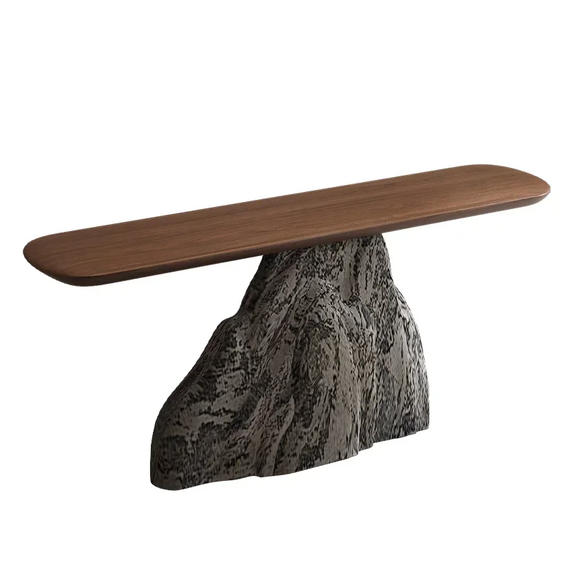 

Hallway Luxury Corner Table Wood Vintage Nordic Entryway Console Tables Salon Modern For Living Room Furniture