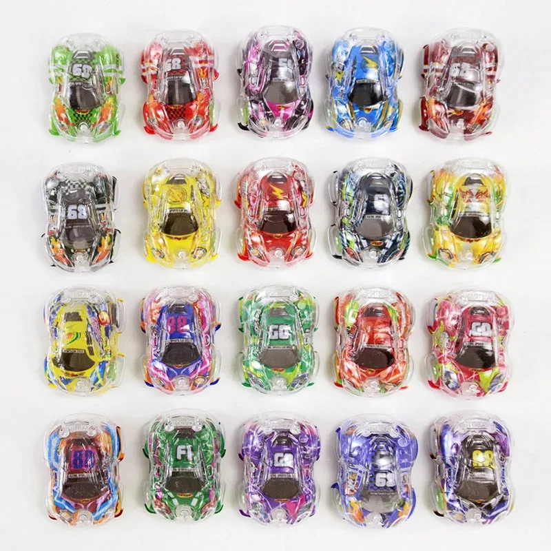 30 قطعة صغيرة شفافة التراجع سيارات لعب الاطفال حفلة عيد ميلاد تفضل الهبة بيناتا حشو هدية الكريسماس الفصول الدراسية الجوائز