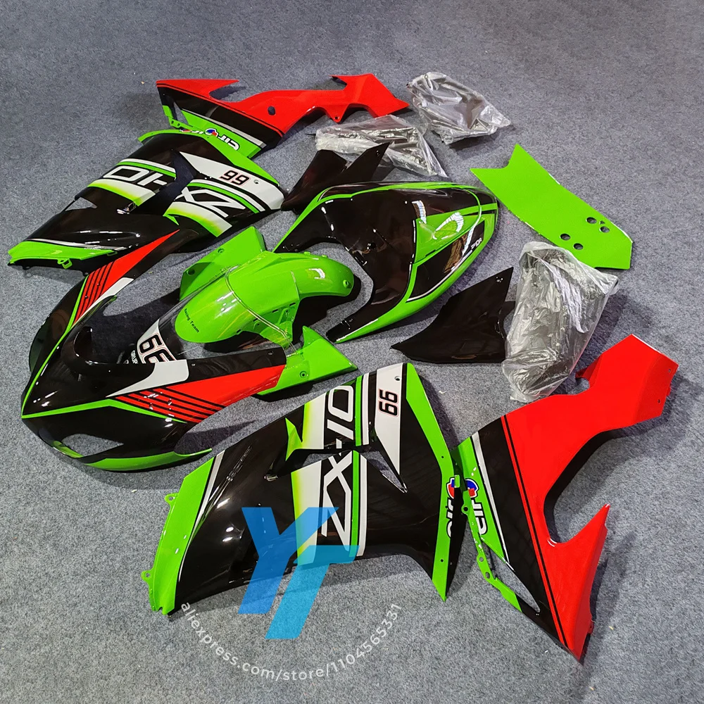 For Kawasaki Ninja ZX10R 2006-2007 Complete Fairing Panel Kit -  Premium ABS Plastic, Precision Fit