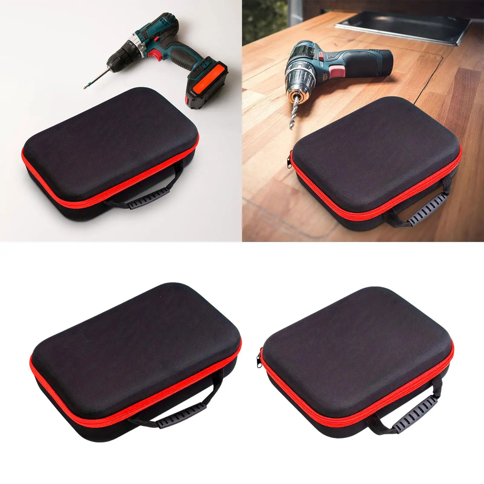 Travel Tool Box for Electrician Gear Including Wrench and Pliers