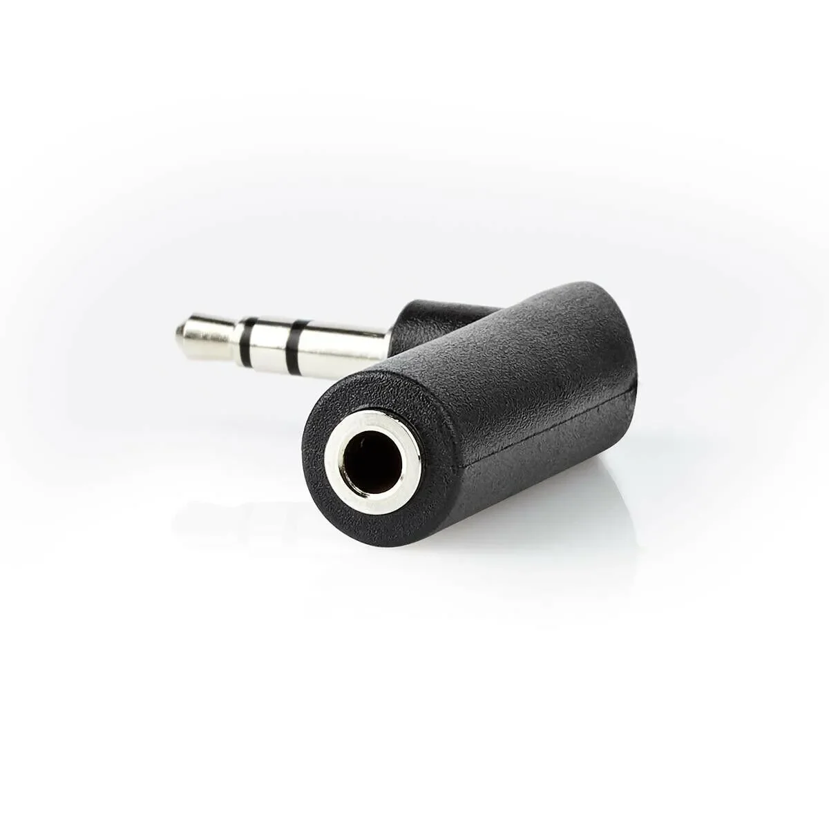 3.5mm Male To Female 90 Degree Right Angled Adapter Converter Headphone Audio Microphone Stereo Plug Connector