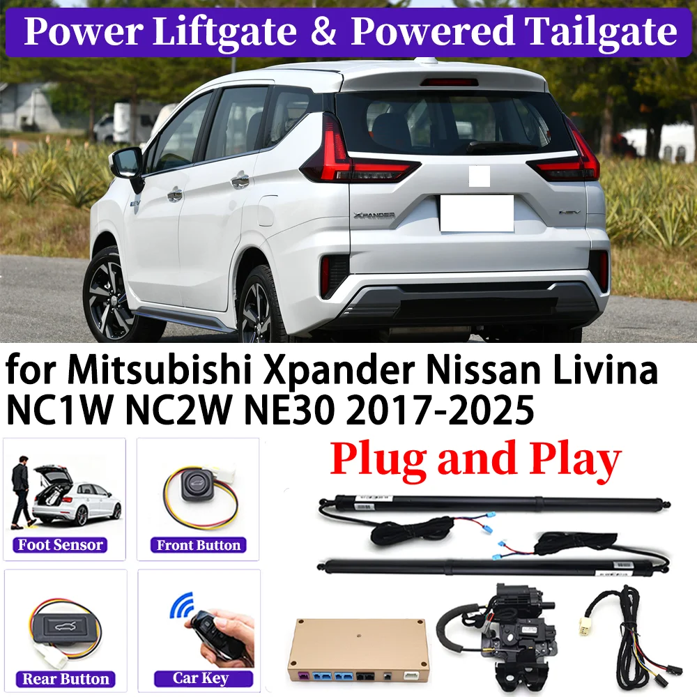 

for Mitsubishi Xpander Nissan Livina NC1W NC2W NE30 2017-2025 OEM Car Automatic Power Liftgate Kit Smart Auto Electric Tailgate
