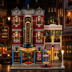 Hprosper 5v LED Lights For 10312 Icons Jazz Club Decorative Lamp With Battery box (Not Include Lego Building Blocks)