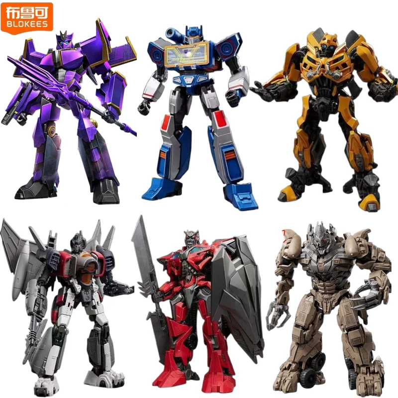 Blokees Transformers The Fallen Optimus Prime Sentinel Starscream Shockwave Megatron Sentinel Prime Nemesis figura de acción de juguete
