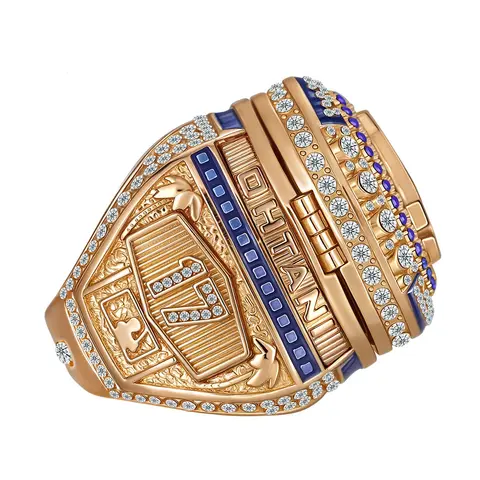 New Creative Championship ring Set Stainless steel and alloys souvenir Gift for Friends Baseball Gift Fan souvenir ring