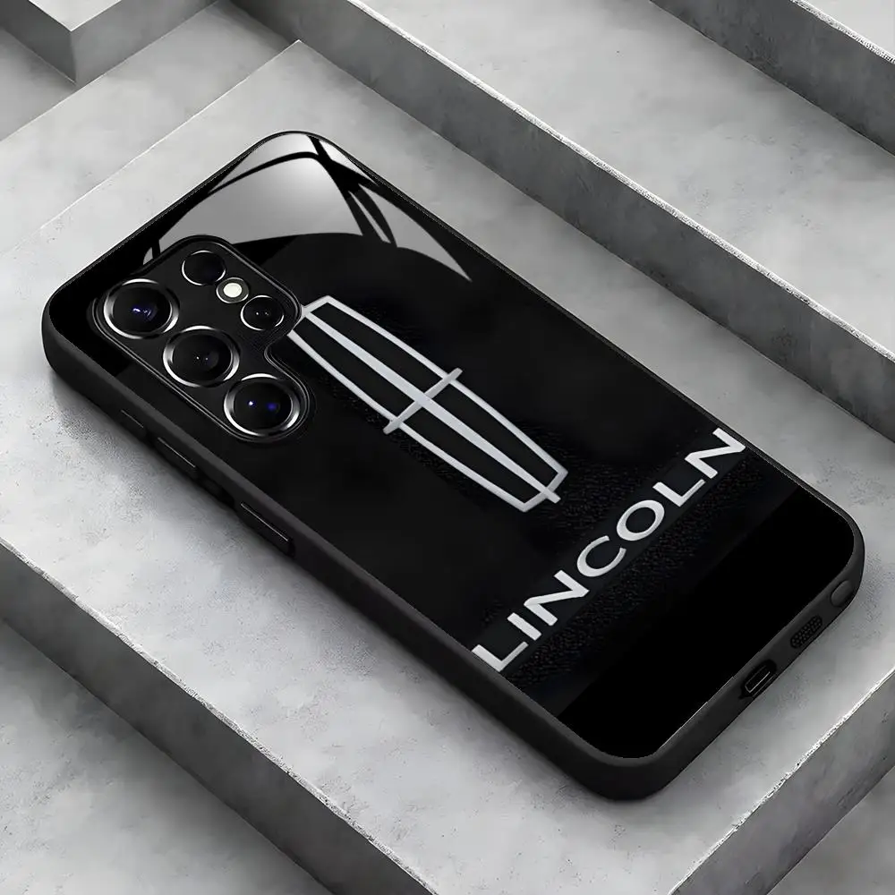 L-LincolnES Luxury Sedan CAR Phone Case For Samsung S26 S25 S24 S23 S22 S21 S20 Plus Ultra Note20 Glass Magnetic Case view 4