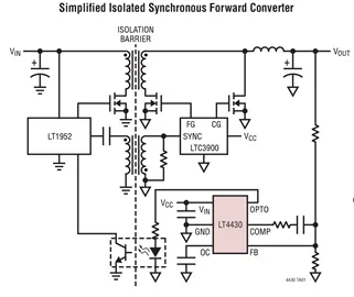 LT4430ES6 LT4430IS6 LT4430HS6 LT4430MPS6 LT4430 - Secondary-Side Optocoupler Driver