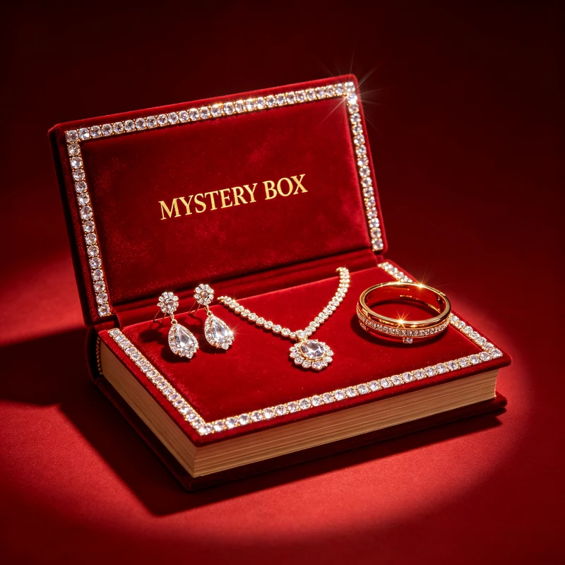 Random 1/10/20/50 Pieces Sweet Jewelry Set Women Necklace Earrings Rings Small Bracelets Cute Gift