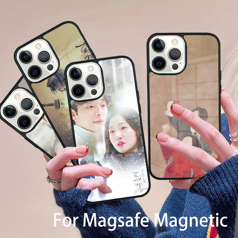 

Goblin Phone Case Magesafe Magnetic Wireless Charge Cover For IPhone 16 11 12 13 14 15 Pro Max Plus Mini