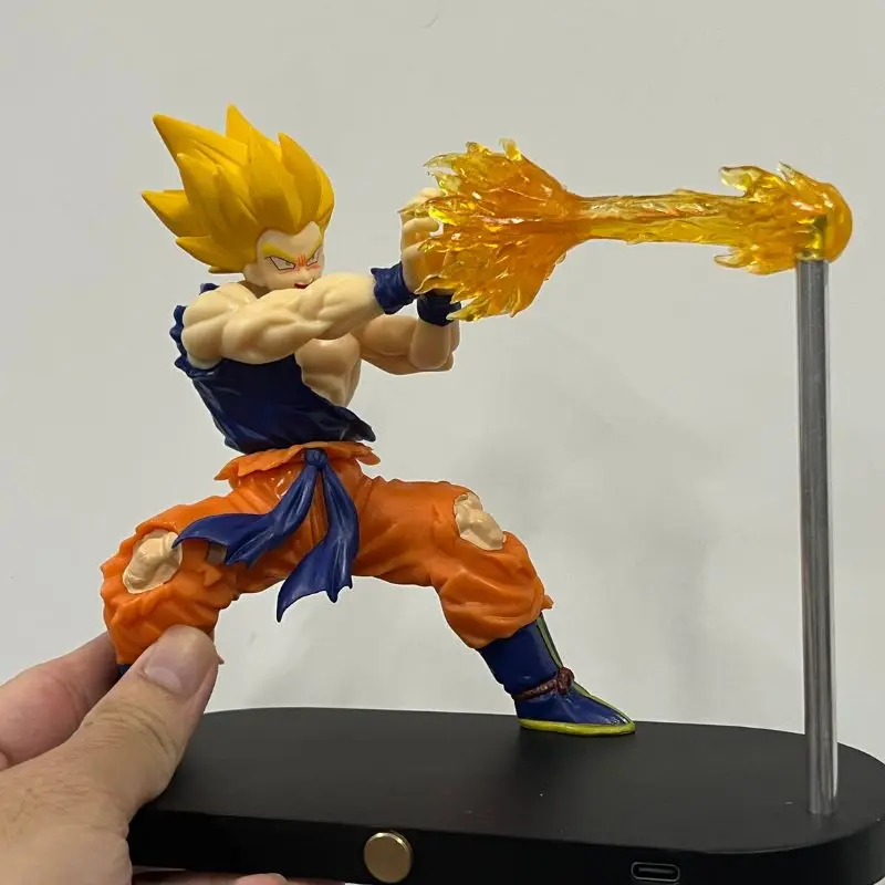 ไฟกลางคืนแม่เหล็กดราก้อนบอล 2025 เวเจต้า ซุปเปอร์ไซย่า โกคู ของสะสมอนิเมะ ของตกแต่งโต๊ะทำงาน ของขวัญวันเกิดสำหรับเด็กผู้ชาย