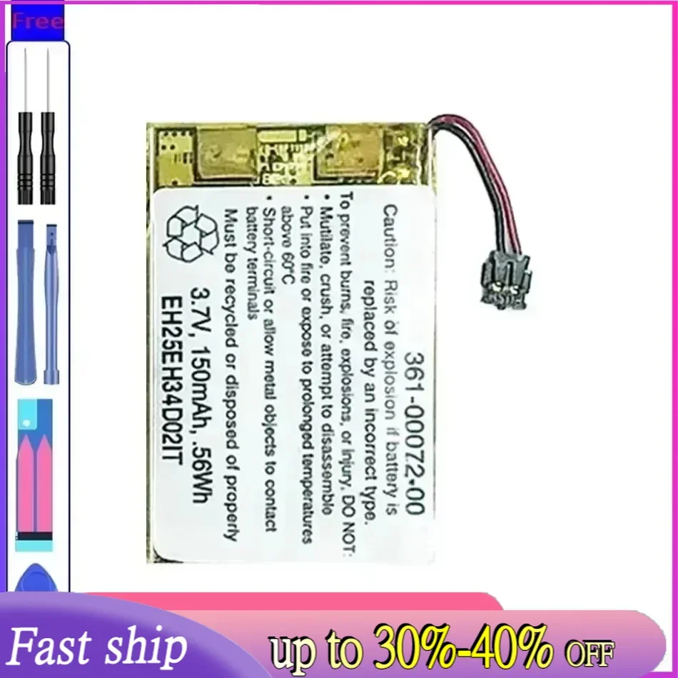 150Mah Battery 361-00072-00 For GARMIN Forerunner 220 225 230 235 620 630 735XT