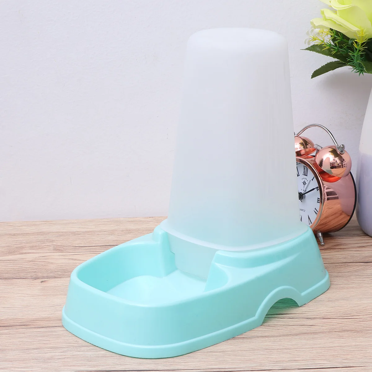 

Automatic Pet Feeder Food Dispenser Pet Dog Cat Food Feeder Pet Supplies (Sky Blue)