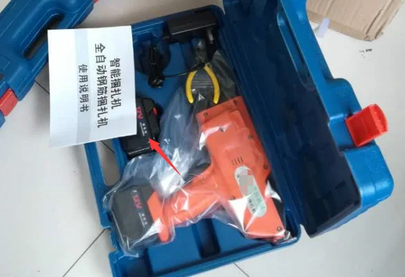 2025 휴대용 박스 수동 스트래핑 기계 철근 결속기 수동 건설 공구 자동 철근 결속기