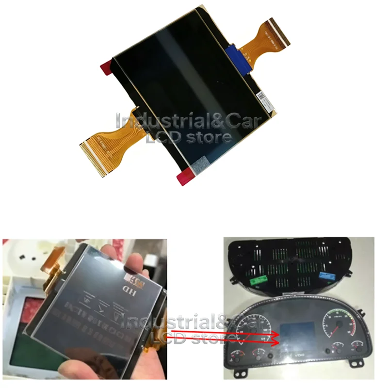 Truck Dashboard LCD TemasMD7 For DAF LF CF X 45 55 75 85 95 105 Temsa MD9 Instrument Cluster LCD Replacement 5010595267 view 3