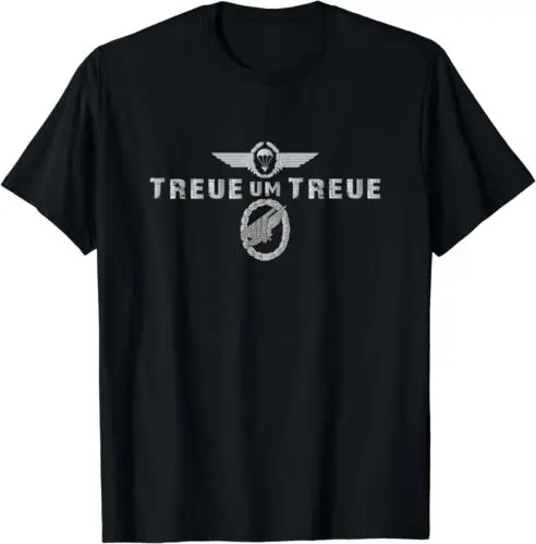 NEW LIMITED Treue Um Treue German Paratroopers Parachute Special Forces T-Shirt