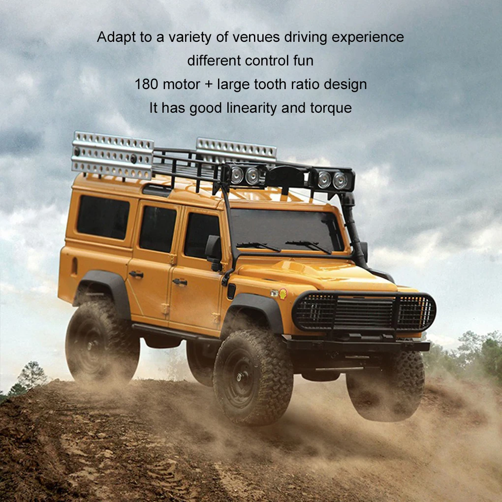 

1/10 Mangmiu1 MN111 Four-wheel Drive Climbing Car Mountain Bike Off-road Climbing RC Remote Control Car