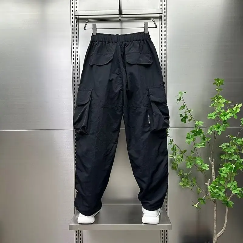 Pantaloni estivi da uomo autunno stile americano pantaloni uomo pantaloni Cargo da uomo abbigliamento maschile Youngla palestra uomo Sport Big Size