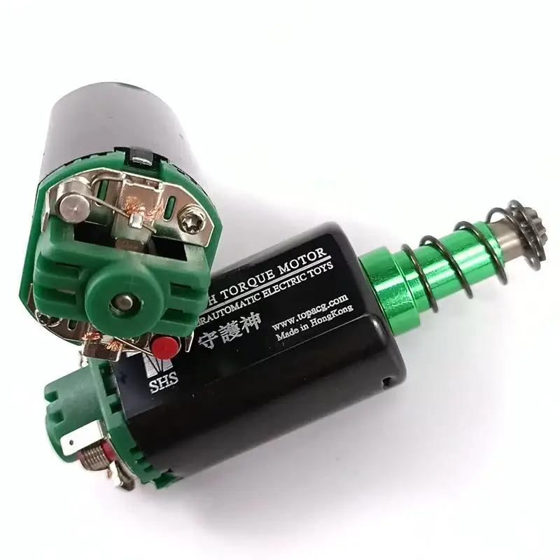 38000rpm SHS AEG Motor High Torqub Motor 11.1V 38000 Twist Type Speed Motor long Axle Airsoft M16/M4/MP5/G3/P90 AEG Motor