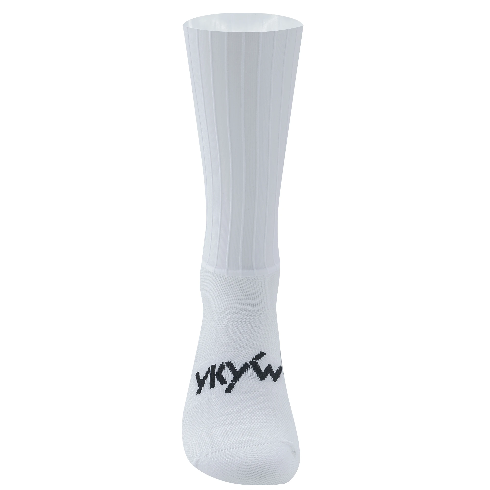 YKYWBIKE Narrow Stripe Radsocken, aerodynamische Unisex-Rennradsocken, Fahrradsocken, rutschfeste Sport- und Outdoor-Laufsocken – Detail 3