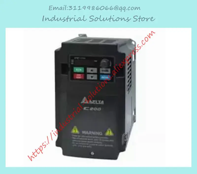 Frequenza variabile trifase 5HP Ingresso 5PH Uscita Inverter VFD-C200 Serie VFD037CB43A-20 3.7Kw 5HP Nuovo originale