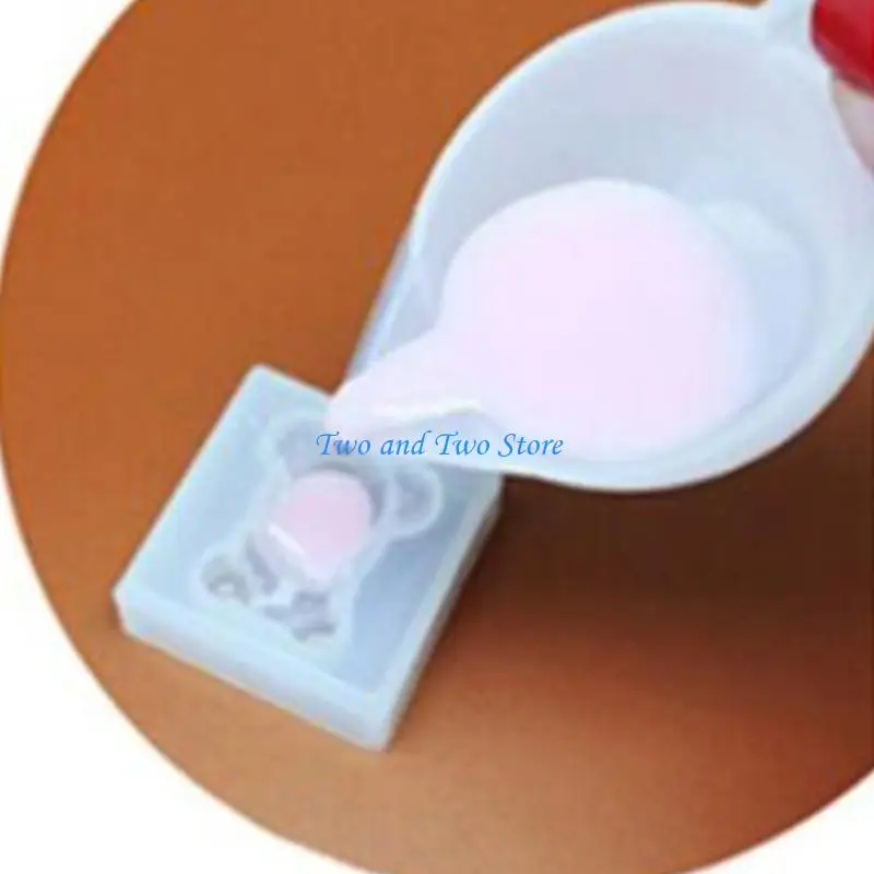 HX6F Stir Stirring Rods Epoxy Liquid Mixing Rods Silicone Cup Mixed Measure Cup