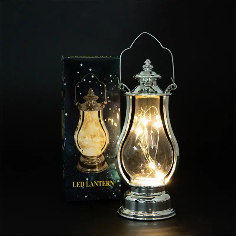 Veilleuse à kérosène rétro, art décoratif, petites lumières dégradées d'huile, lampe portable, petite lanterne décorative