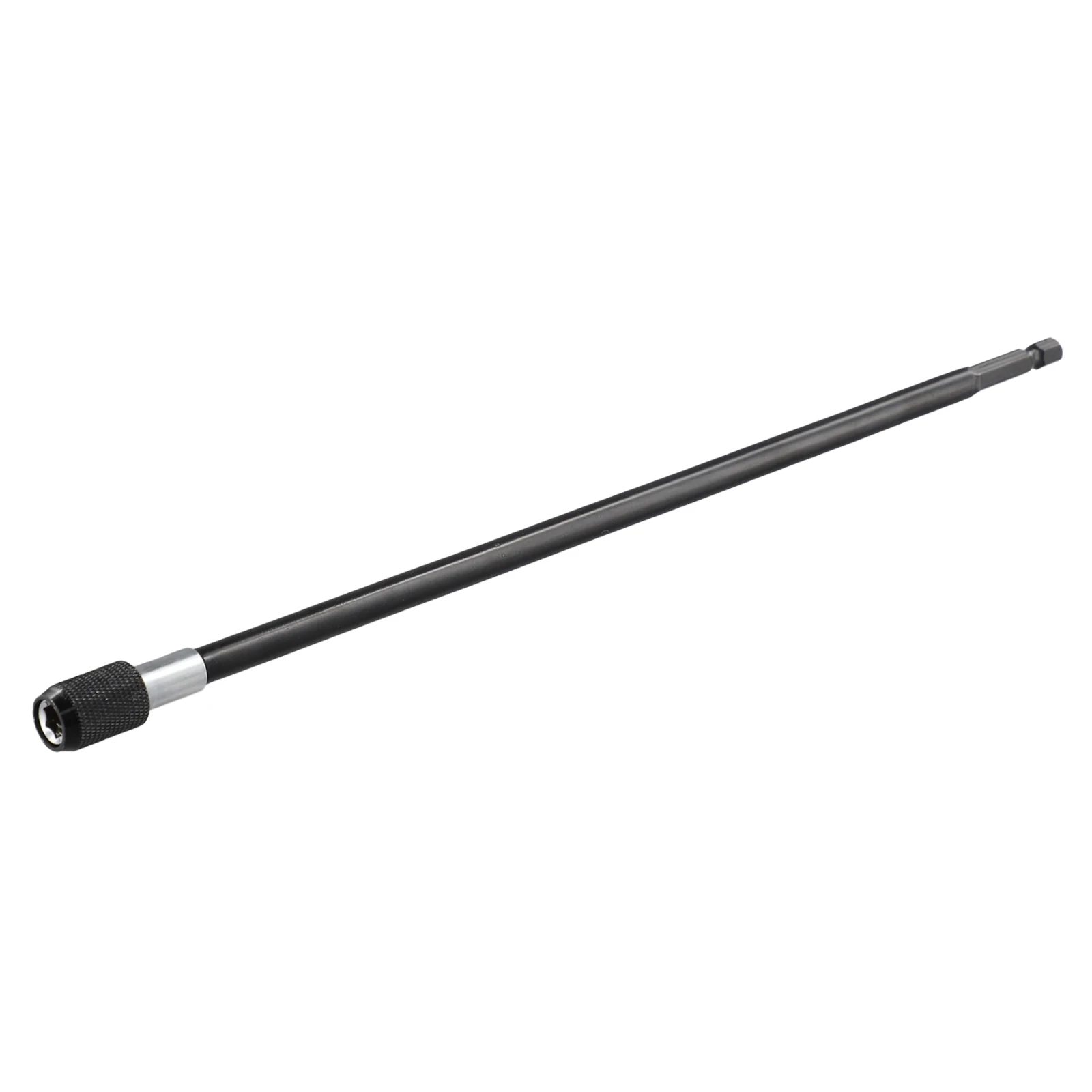 드릴 비트 익스텐션 로드, 1/4 인치 육각 퀵릴리즈 비트 거치대 익스텐션 바, 크롬 바나듐 스틸 전동 공구 액세서리, 300mm, 1 개