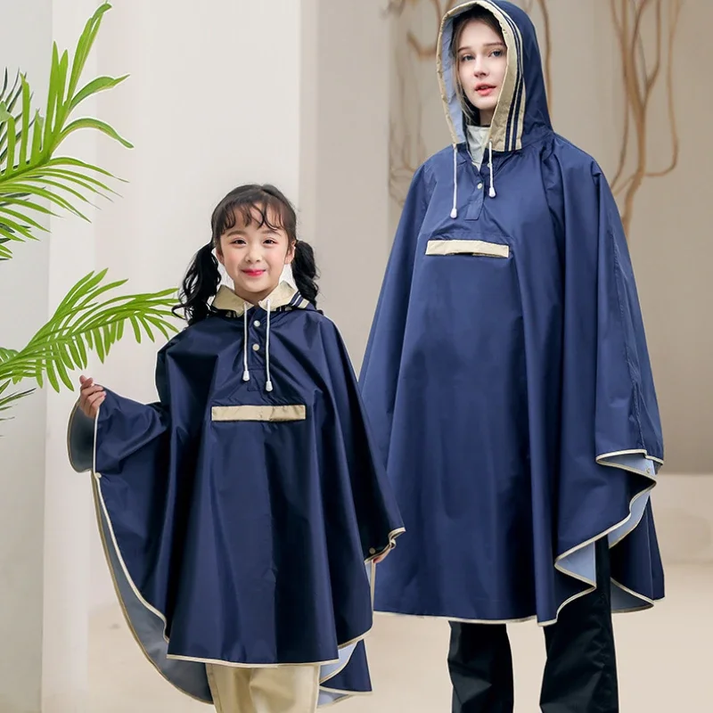 

Детский плащ в стиле плаща, высококачественная версия, детский плащ для учащихся начальной школы, плащ для сидения на электромобиле
